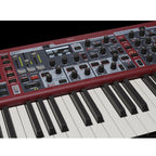Nord Stage 4 88-key weighted triple sensor keybed with aftertouch and physical drawbars with LED