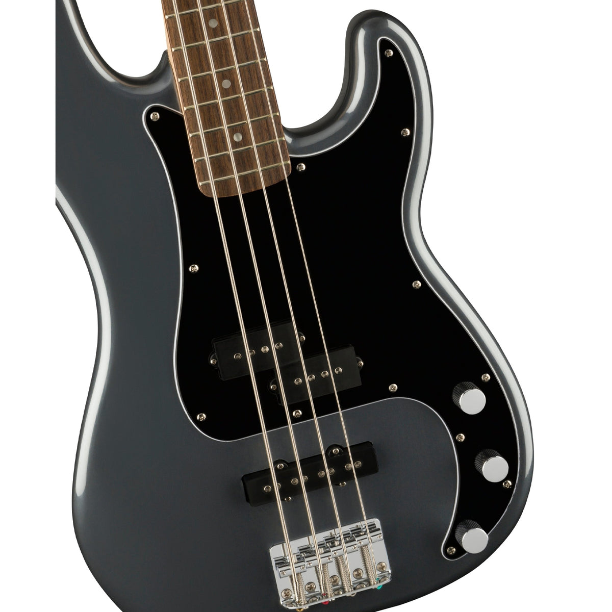 Fender Squier Affinity Precision Bass PJ Laurel Charcoal Frost Metallic (378551569)