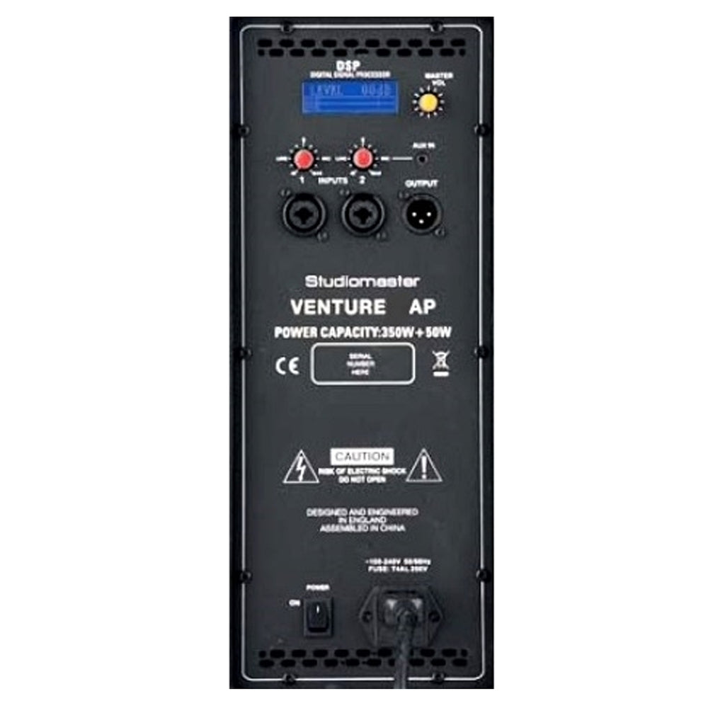 Studiomaster UK Venture 12AP 12inch 800 watts Active Speaker