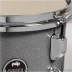 PDP PDCE2215KTSS Center Stage 5-Pieces Acoustic Drum Kit - Silver Sparkle