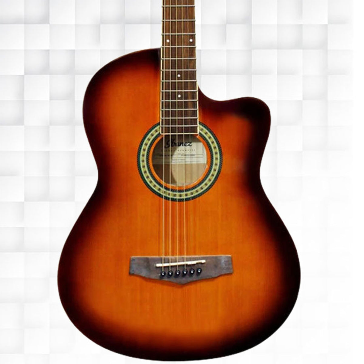 Ibanez MD39C OBS Cutaway Acoustic Guitar - Open Pore Brown Sunburst