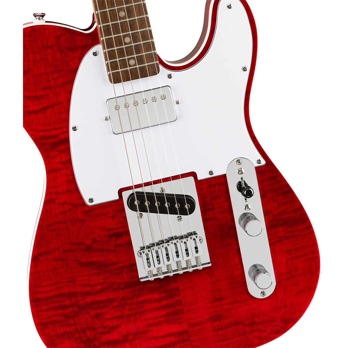 Fender Squier Affinity Series® Telecaster® FMT SH LRL WPG - CRT (Crimson Red Transparent) 0378280538