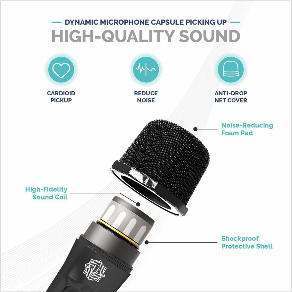 DIGIMORE UHF Dual Wireless Microphone D-350 Pro