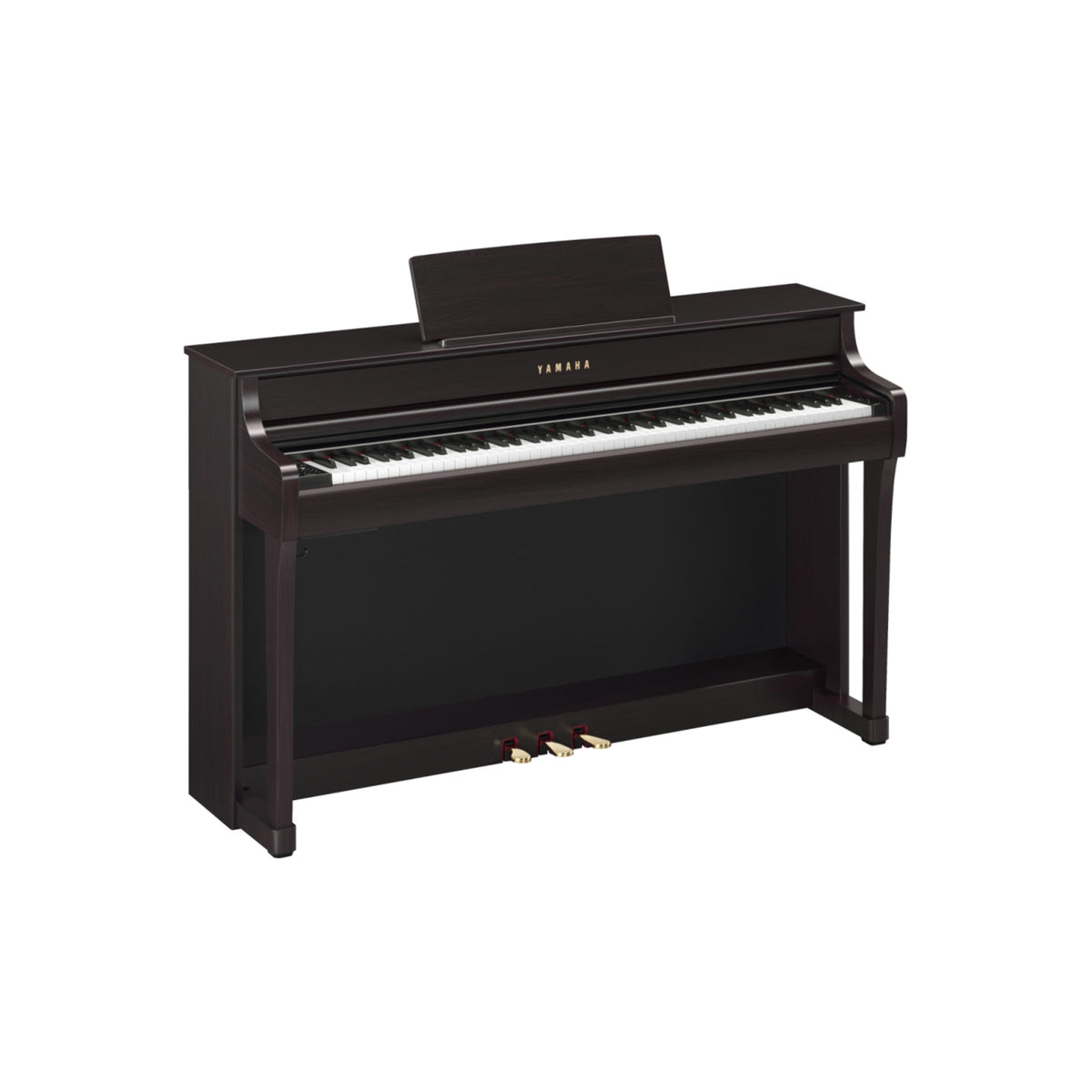 Yamaha CLP-835 Clavinova 88-Keys Digital Piano With Bench and Adaptor PA300C - Dark Rosewood