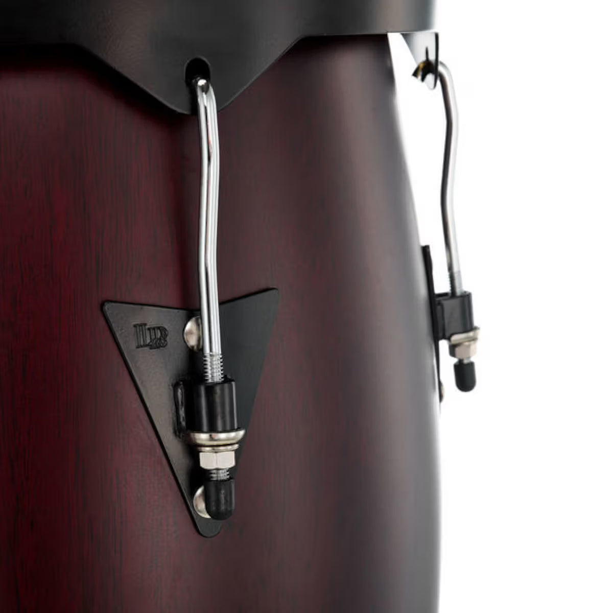 LP City Series Wood Conga Set with Stand 10inch(25.40 cm) & 11inch(27.94 cm)-Dark Wood LP646NY-DW