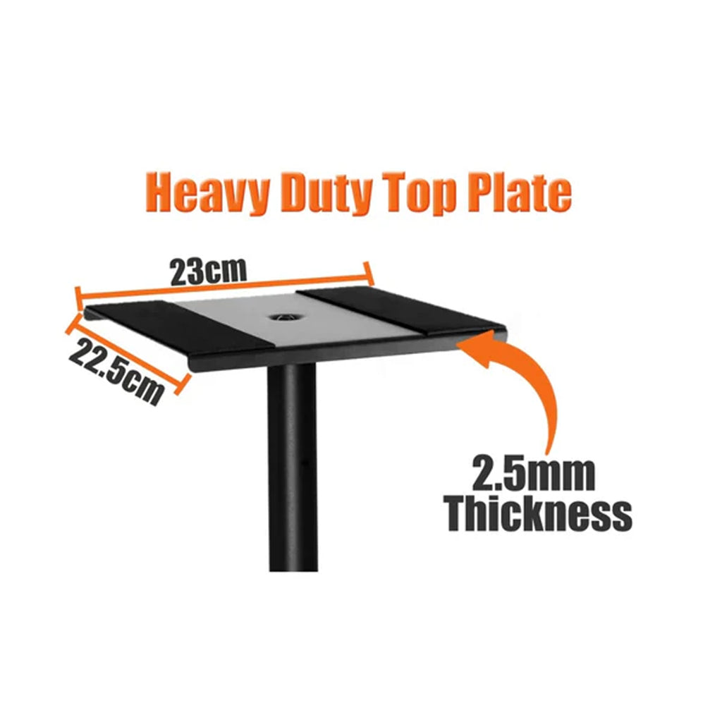 Softline Pro SP 801 HR Heavy Duty Studio Monitor Stand with Round Base - Pair