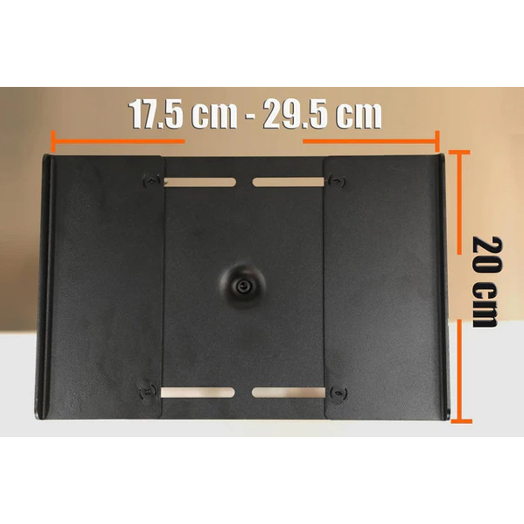 Softline Pro SP 802 HV Heavy Duty Studio Monitor Stand with Wide Variable Top Plate Square Base (Set of 2)