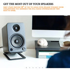 Softline Pro SP DMS1 Desktop Speaker Stands for Small Speakers & Compact Studio Monitors