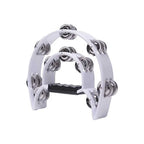 Drumistan Half Moon Tambourine- White