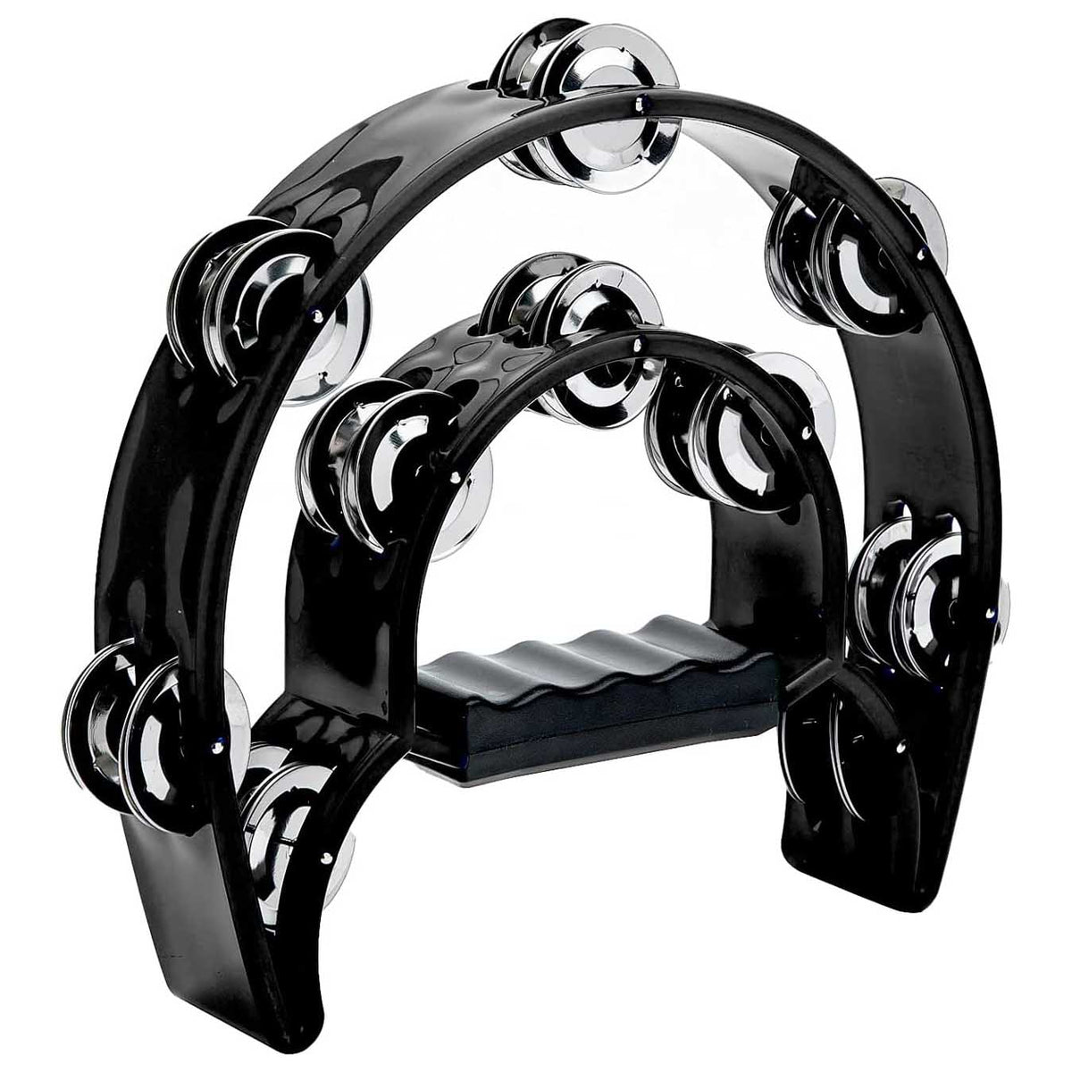 Drumistan Half Moon Tambourine- Black