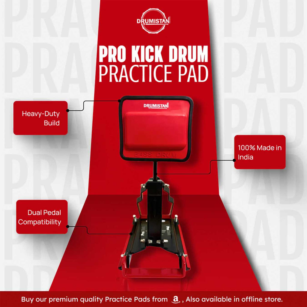Drumistan Pro Kick Drum Practice Pad