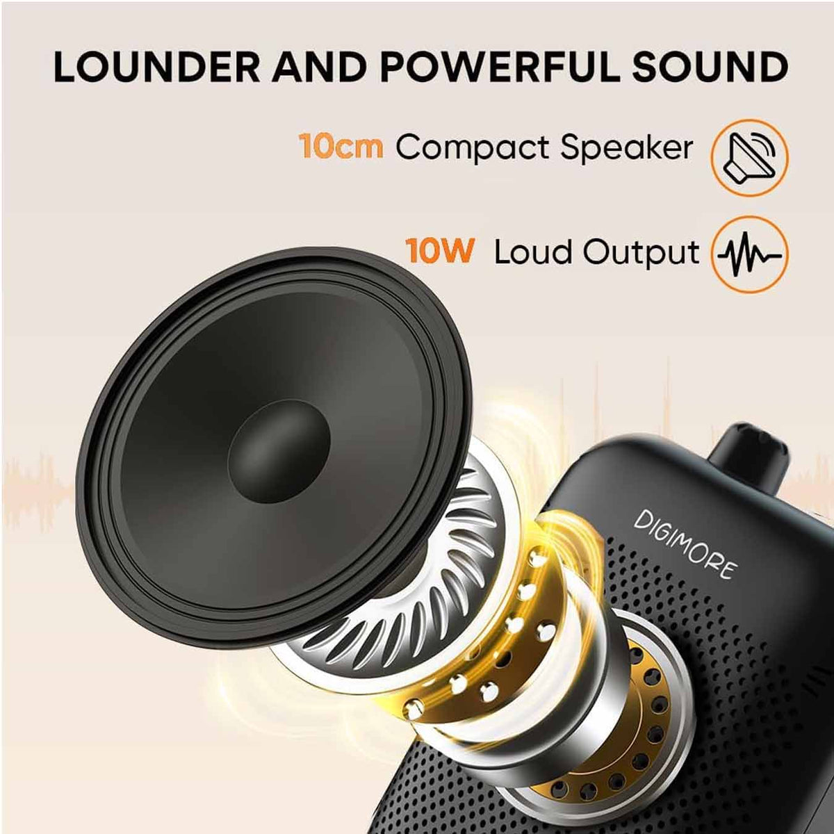 DIGIMORE Wireless Voice Amplifier D-1200 WL