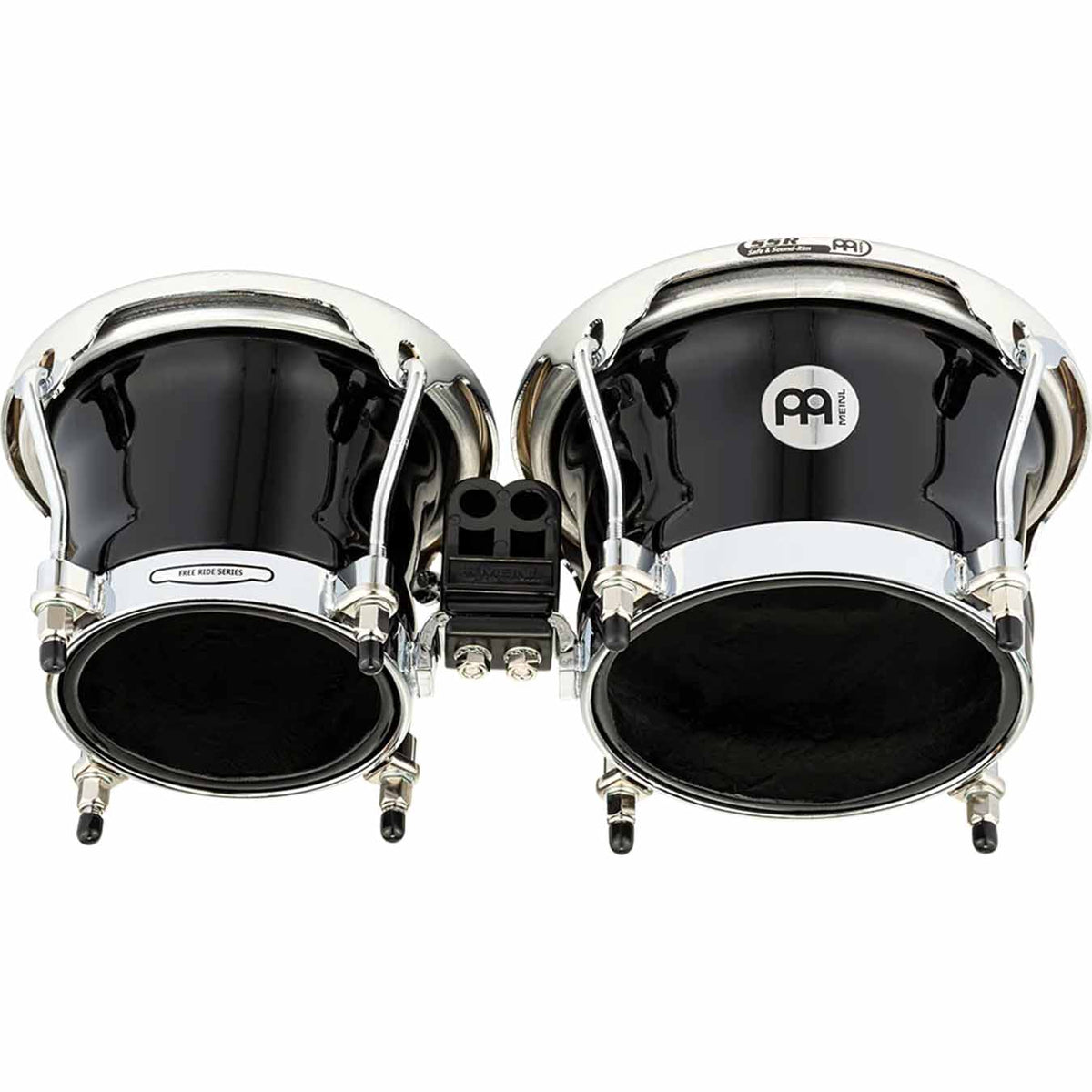 Meinl Fibercraft Series Fiberglass Bongo Fiberglass Bongo, REMO® Black Calfskin Skyndeep® Head - FFBR400BK
