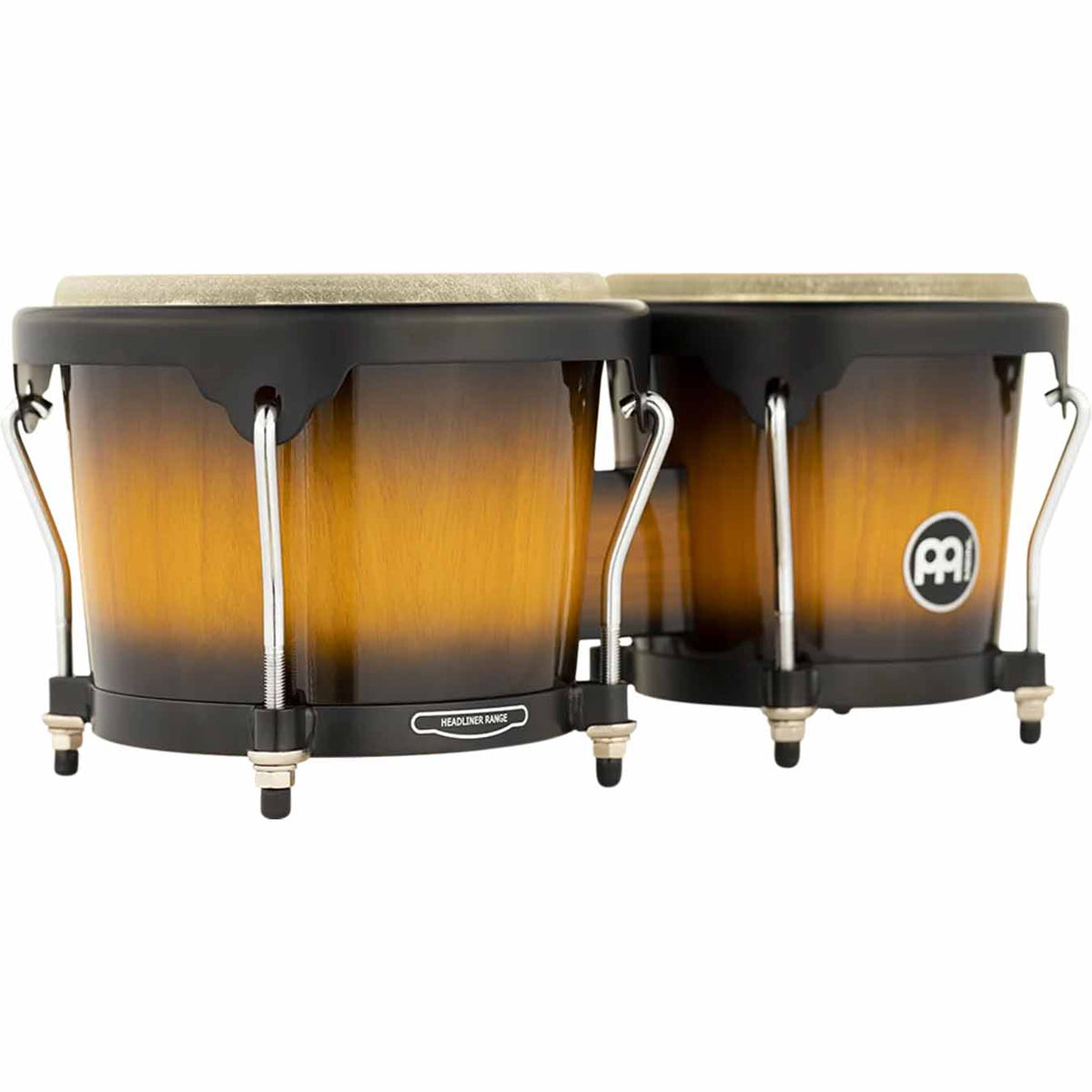 Meinl Headliner® Series Bongo Wood Bongo, Vintage Sunburst - HB100VSB