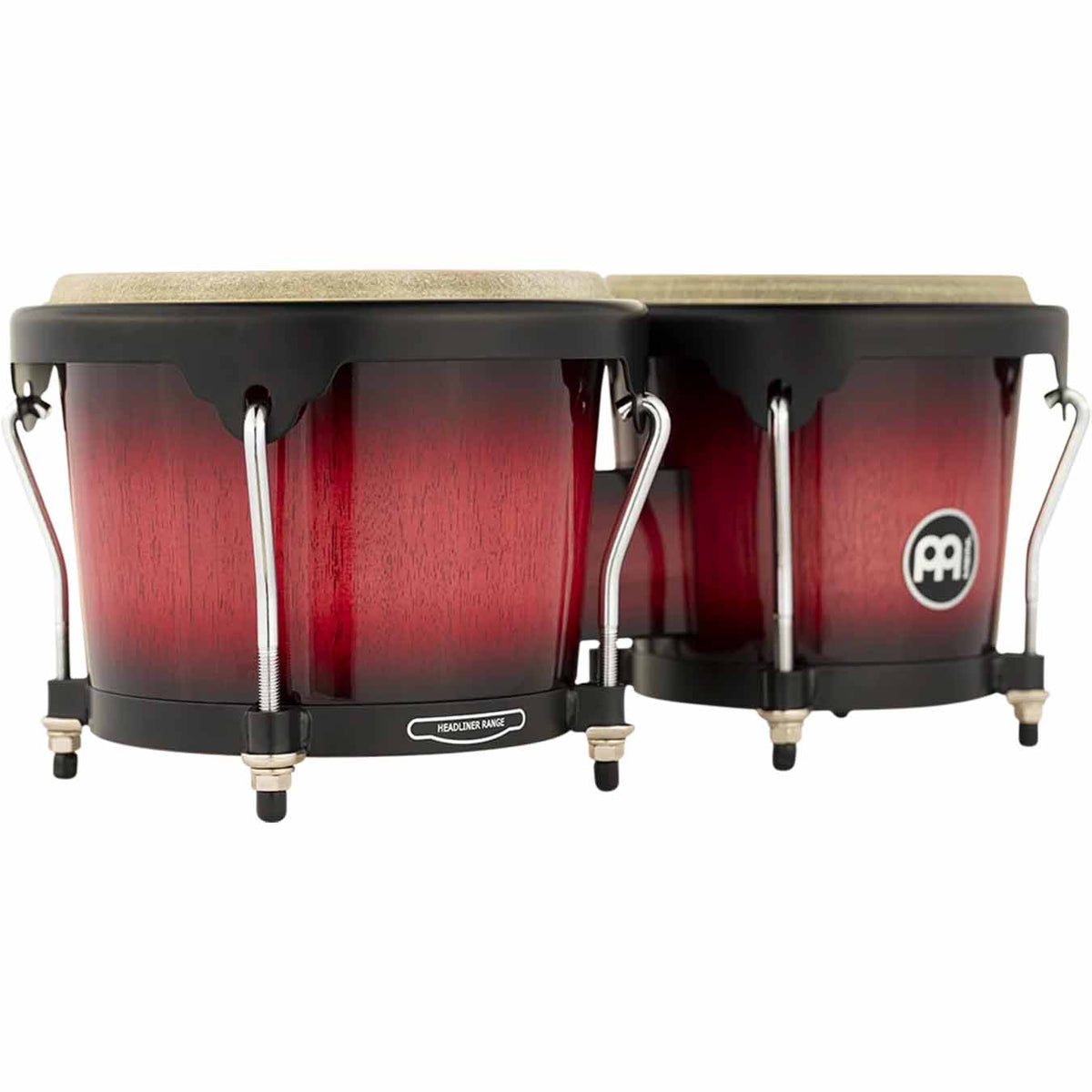 Meinl Headliner® Series Bongo Wood Bongo, Wine Red Burst - HB100WRB