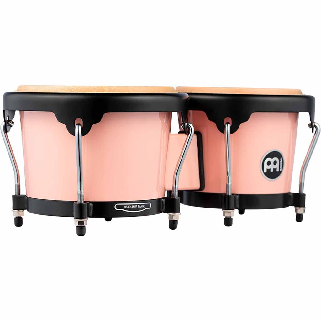 Meinl Journey Series Bongo Molded ABS Bongo, Flamingo Pink - HB50FP