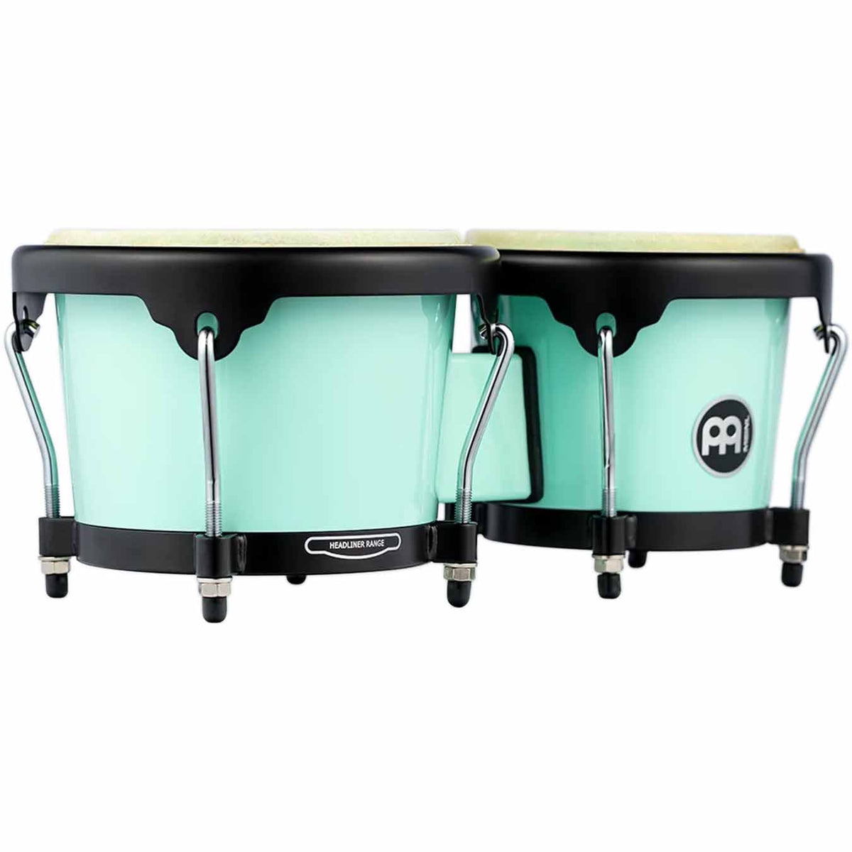 Meinl Journey Series Bongo Molded ABS Bongo, Seafoam Green - HB50SF
