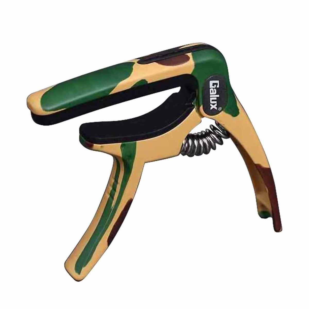 Galux GC-501A 3in1 Zinc Metal Capo for Acoustic and Electric Guitar - Army Green