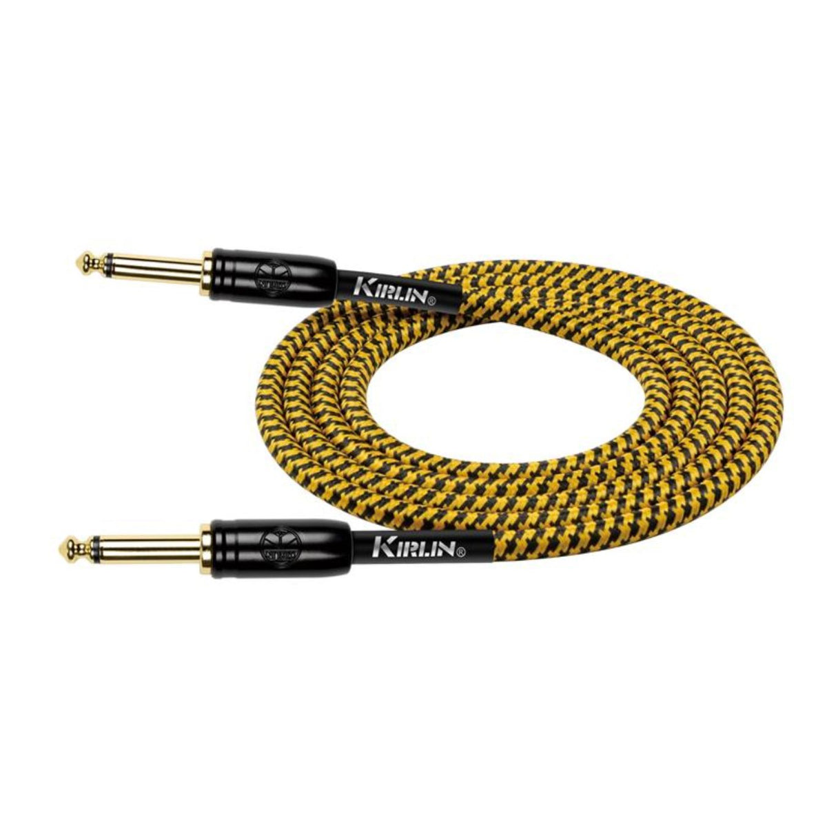 Kirlin IW-241BCG GOB 10 Original Woven 10mtr Instrument Cable - Gold