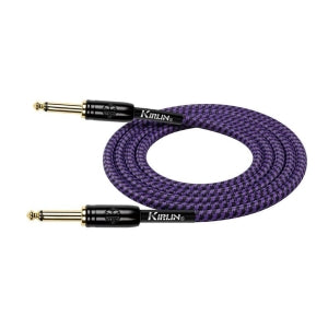Kirlin IW-241BCG PUB 10 Original Woven 10mtr Instrument Cable - Purple