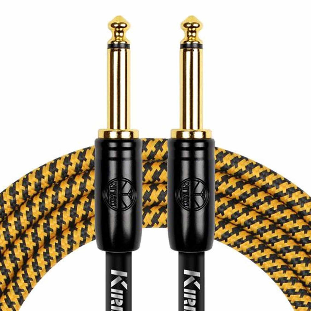 Kirlin IW-241BCG GOB Original Woven 3mtr Instrument Cable - Gold