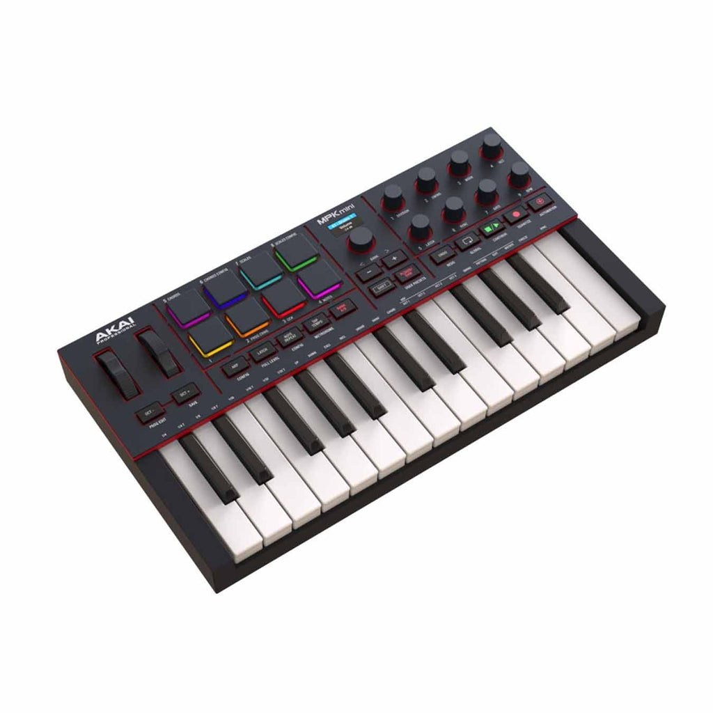Akai MPK Mini IV Midi Controller - Black