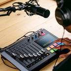 Tascam Mixcast 4 Podcast Mixer, Recorder, USB Audio Interface& Streamer