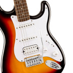Fender Affinity Series Stratocaster Junior HSS Electric Guitar 0378180500 - 3-Color Sunburst