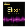Elixir Attune Phosphor Bronze Acoustic Guitar Strings 11-52 Gauge