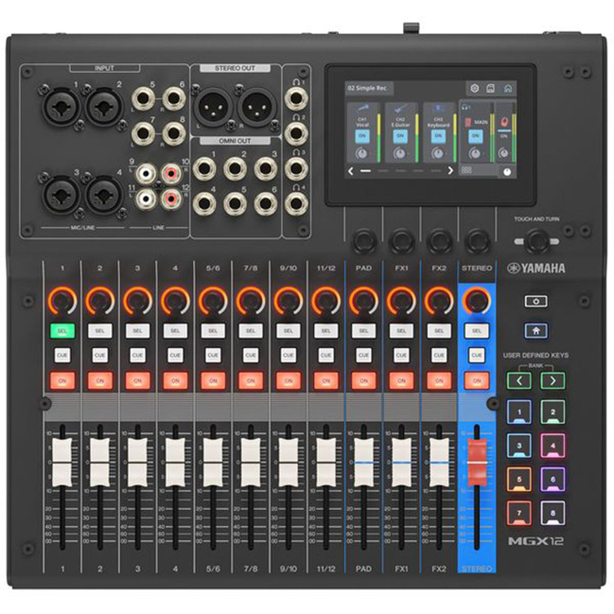 Yamaha MGX12 Digital Mixing Console
