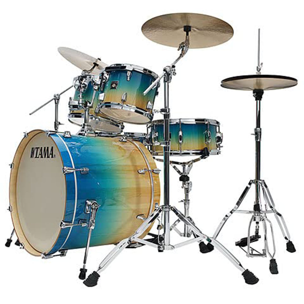 Tama Superstar Classic CL52KRSP-CLP 5-Piece Acoustic Drum Shell Pack - Caribbean Lacebark Pine Fade