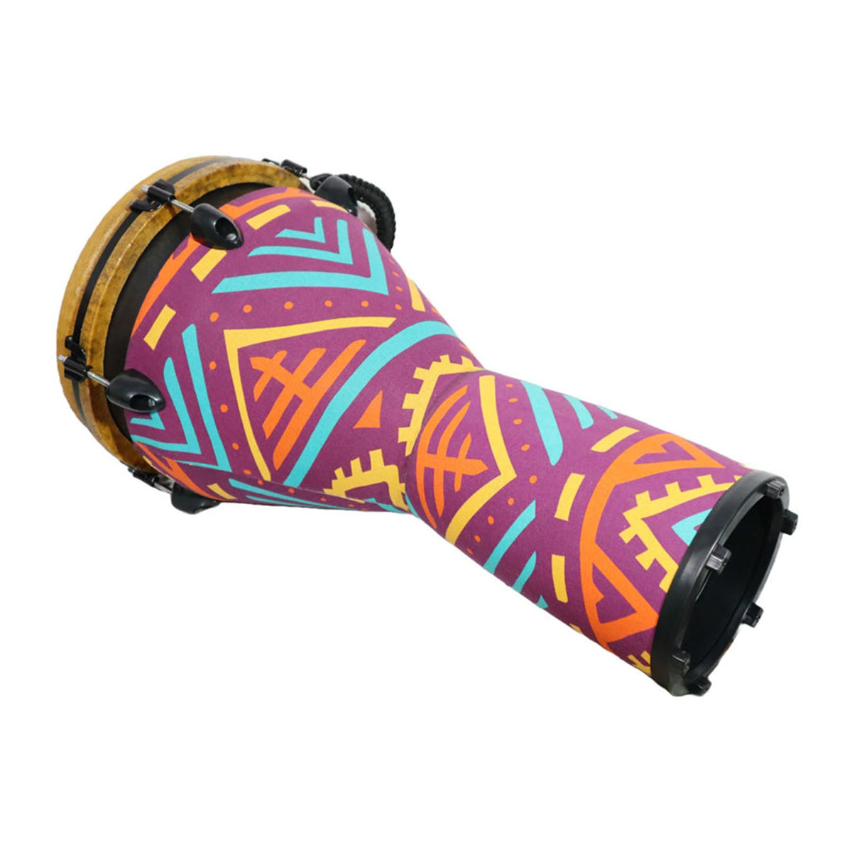 Clapbox DB104 12-Inch Machine Head Tuning Djembe With Bag