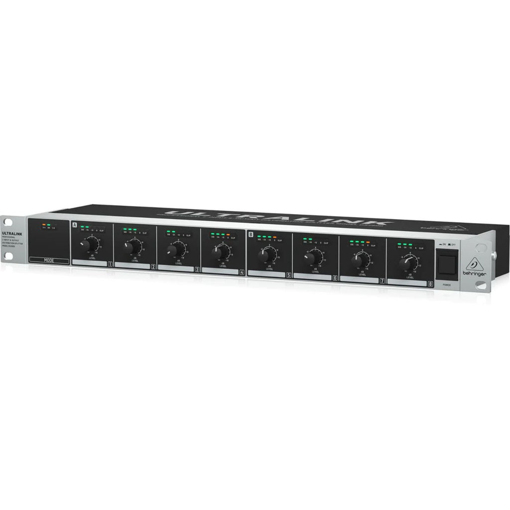 Behringer DS2800 Professional 2-Input 8-Output Distribution Splitter