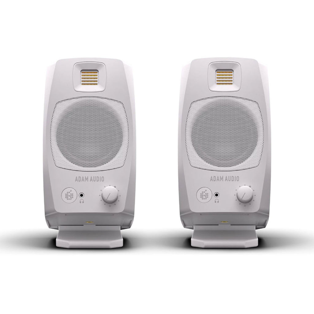 Adam Audio D3V 3.5 inch Desktop Active Studio Monitor - Pair White
