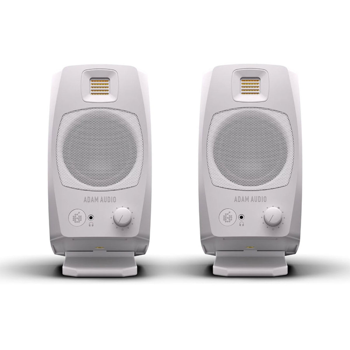 Adam Audio D3V 3.5 inch Desktop Active Studio Monitor - Pair White