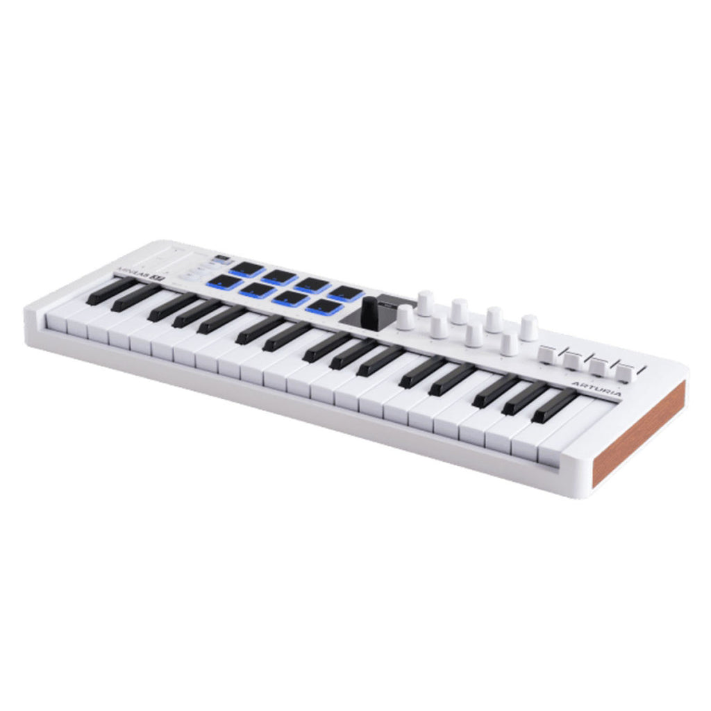 Arturia Minilab 37 MK3 37-Keys Universal Midi Controller - White