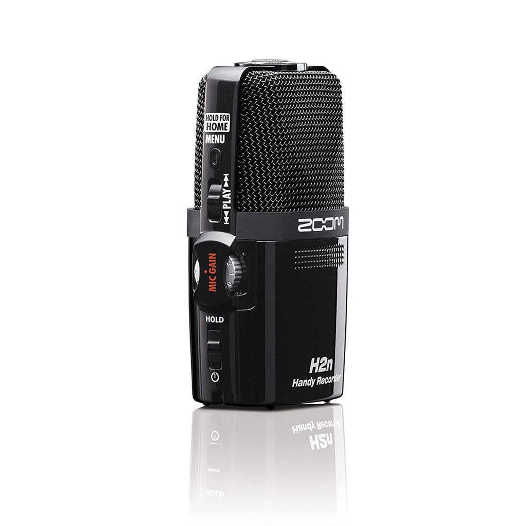 Zoom H2n 2-Input / 4-Track Portable Handy Recorder with Onboard 5-Mic Array