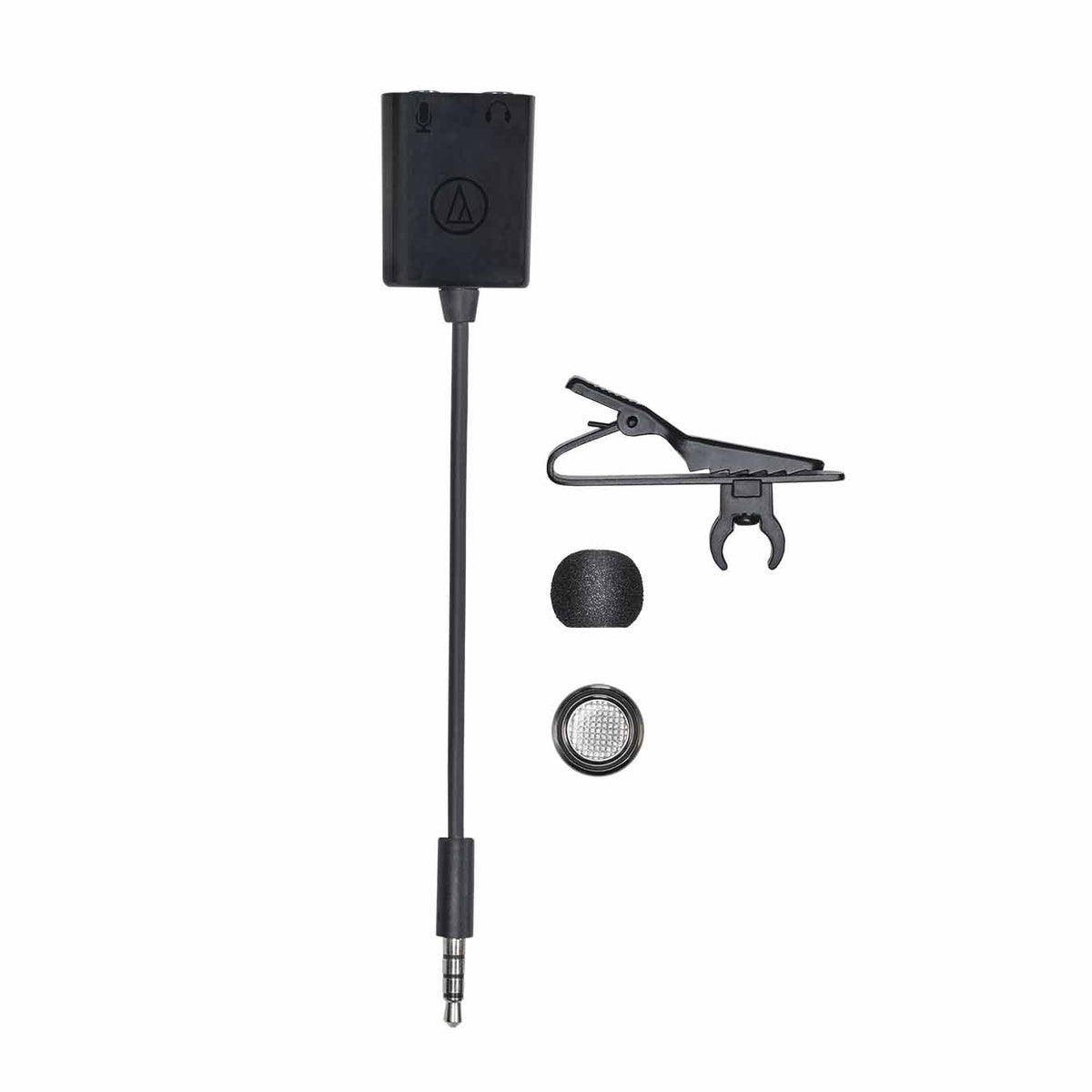 Audio Technica ATR3350x-IS Omnidirectional Condenser Lavalier Microphone