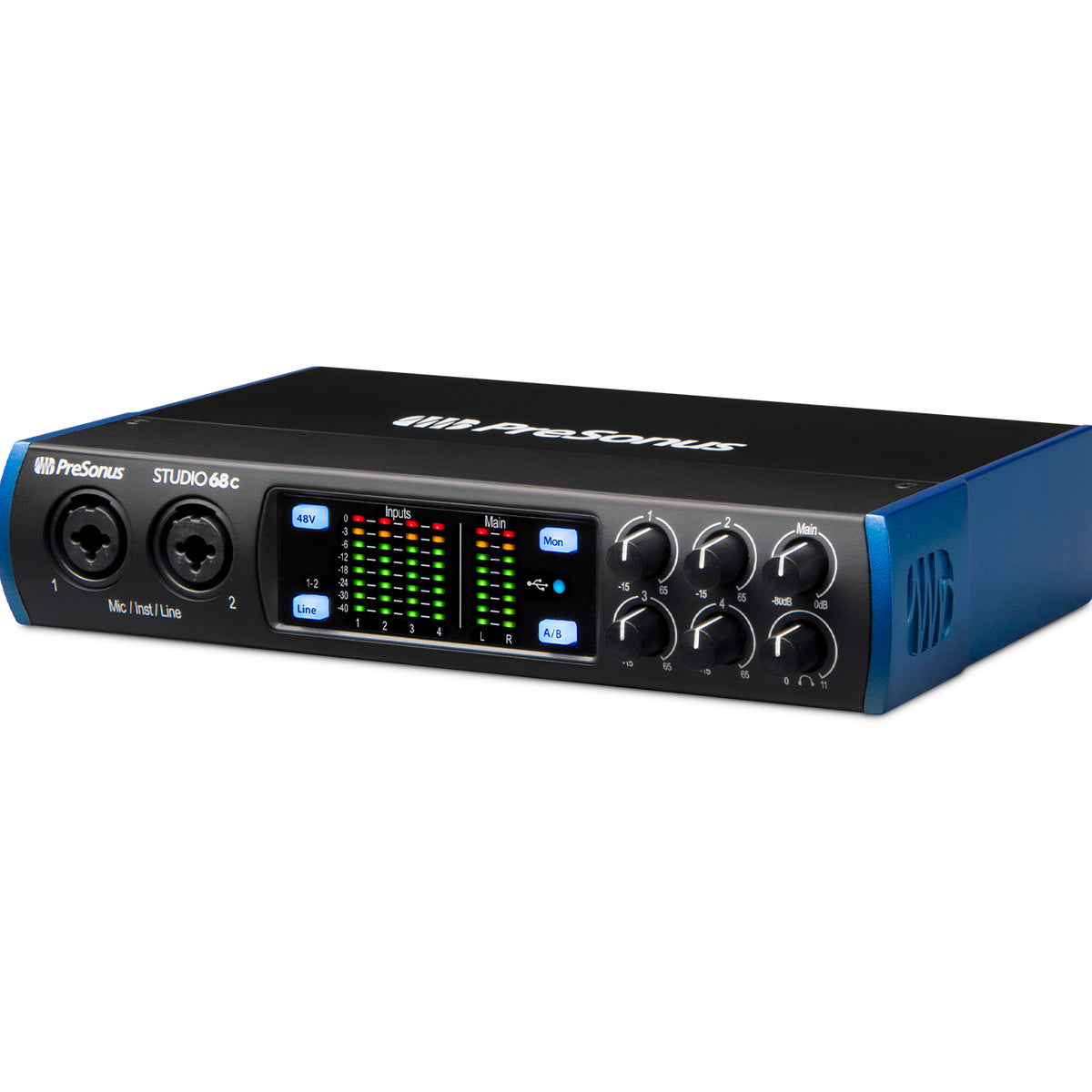 Presonus Studio 68c 6 inputs/6 outputs USB C Audio Interface