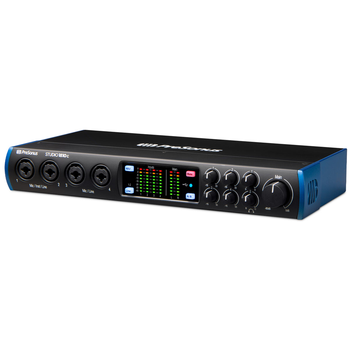 Presonus Studio 1810c 18 inputs/8 outputs USB C Audio Interface