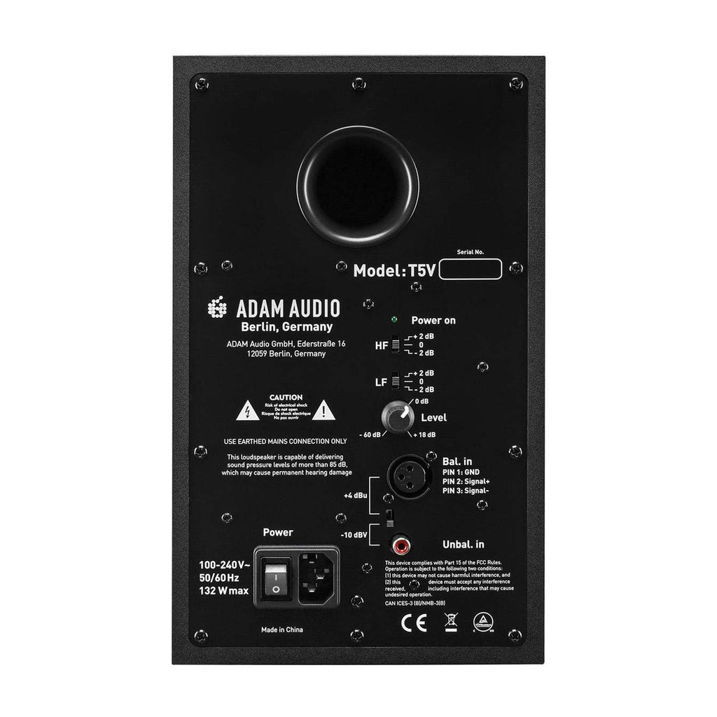ADAM Audio T5V Two-Way 5-Inch Active Nearfield Monitor (Pair)