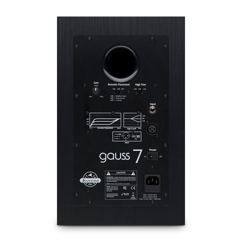 Avantone Gauss 7 - 2-way Powered Reference Monitor featuring the GAU-AMT (Pair)