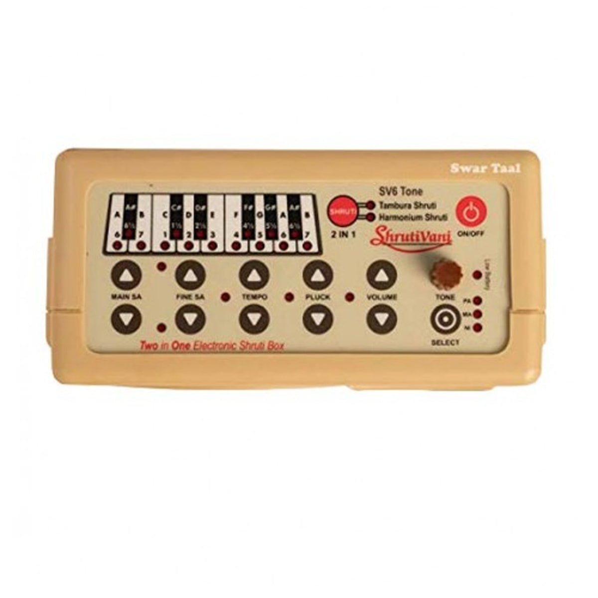 ShrutiVani 2-in-1 Electronic Shruti Box
