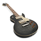CORT CR250-TBK Classic Rock Series Electric Guitar- Trans Black