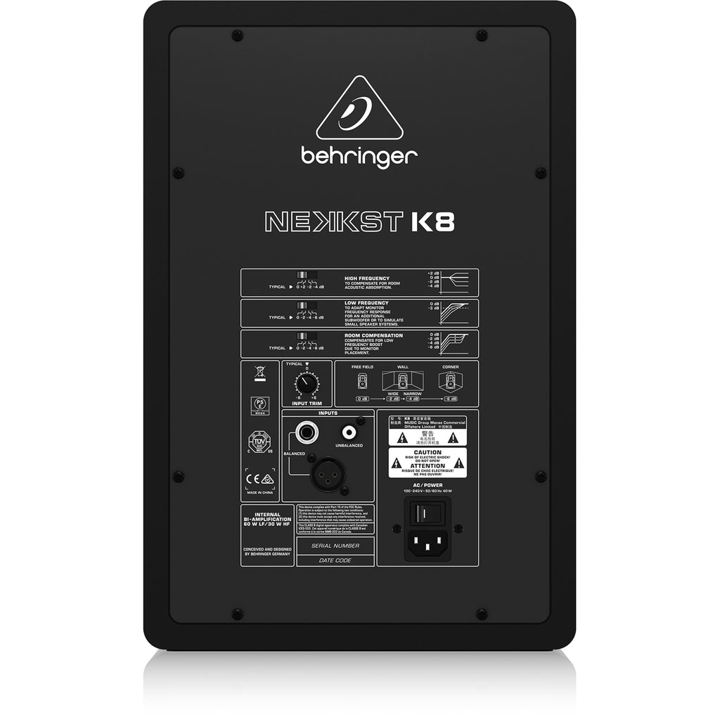 Behringer Nekkst K8 Audiophile Bi-Amped 8