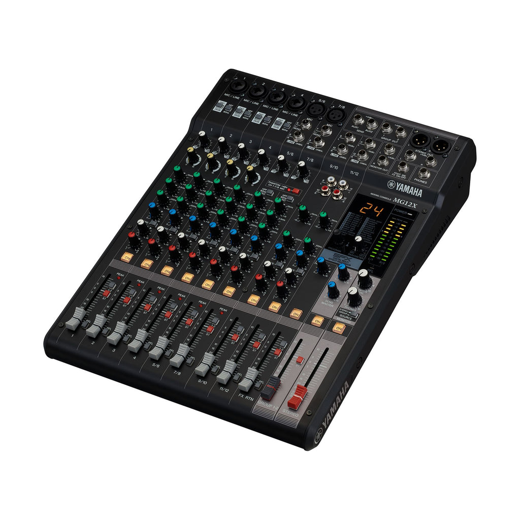 YAMAHA MG12X CV 12-Input Mixer with Built-In FX