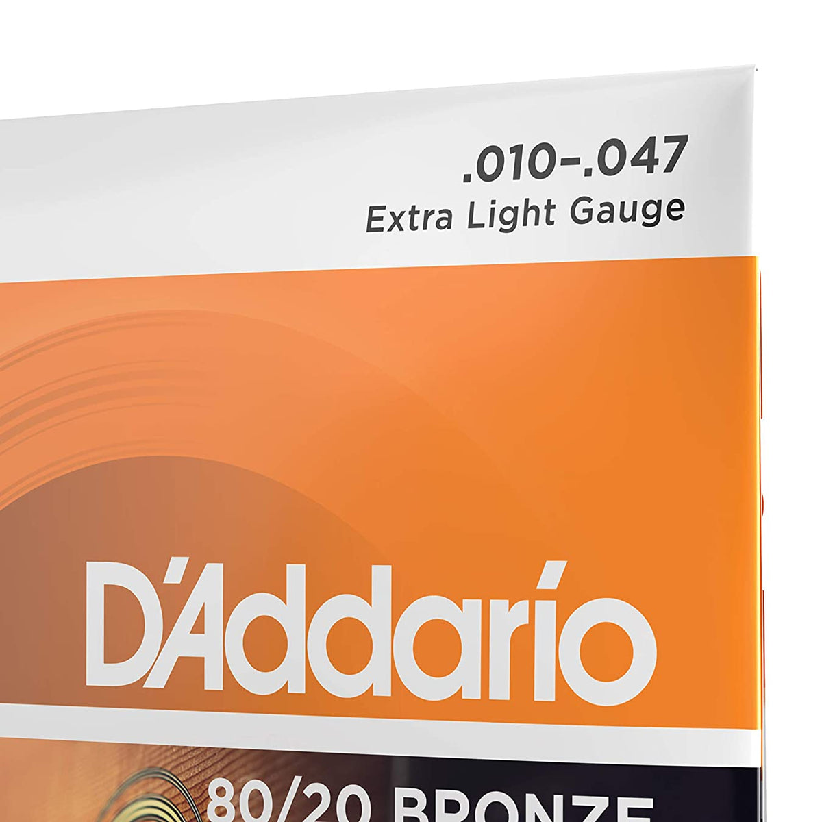 D'Addario EJ10 10-47 Extra Light Acoustic Guitar Strings