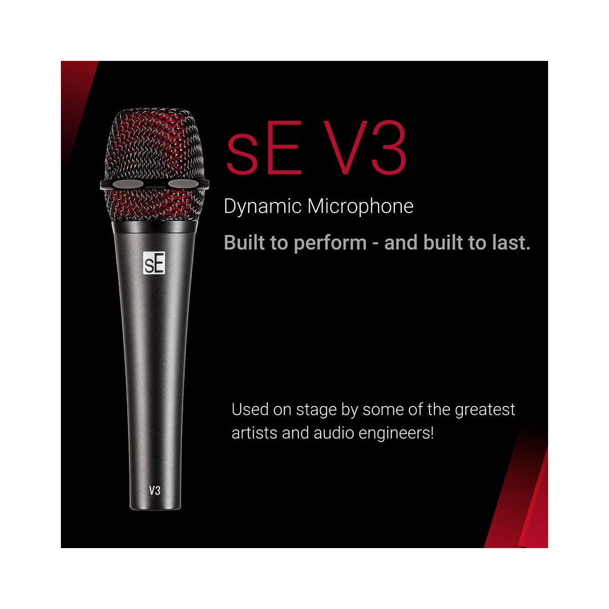 sE Electronics V3 Hand held Cardioid pickup pattern Dynamic Microphone