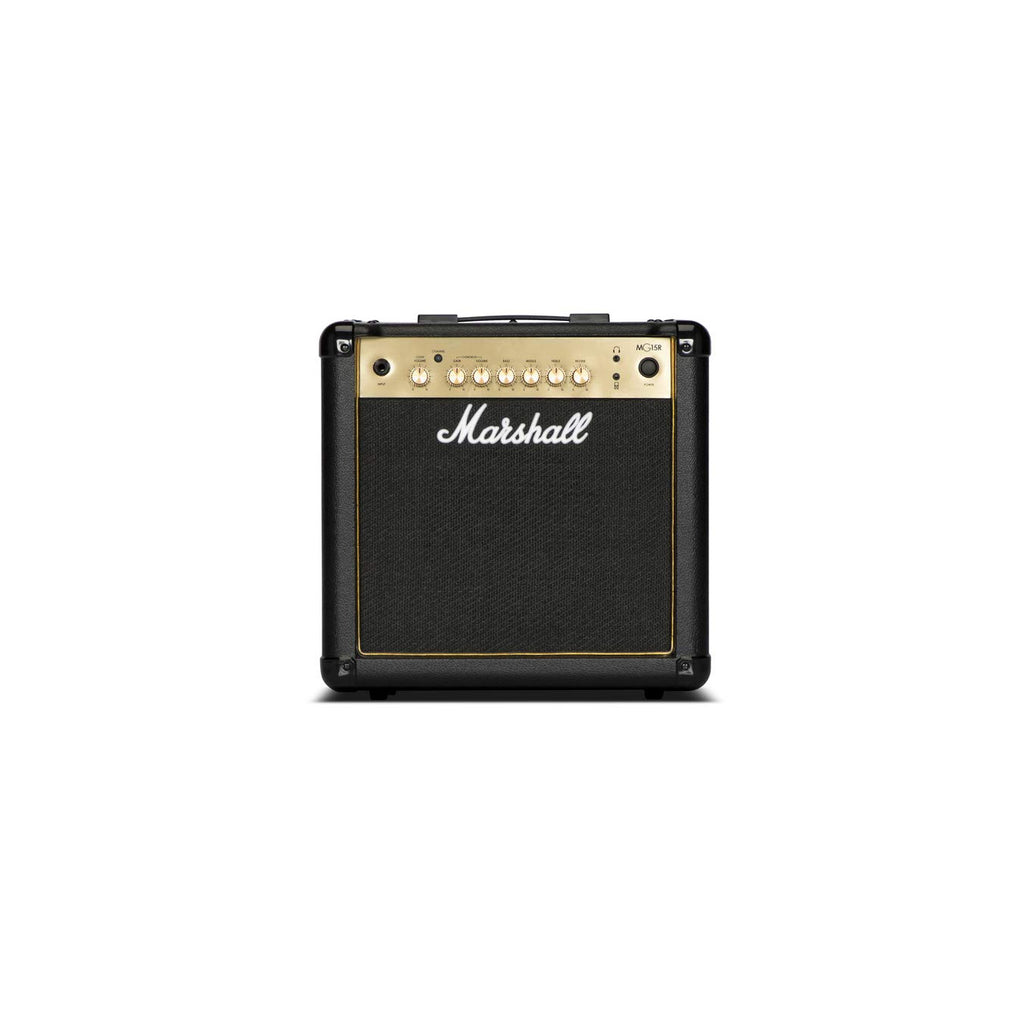 Marshall MG4 Gold Series MG15GR 15-Watt Guitar Combo Amplifier Latest Version with Reverb and 2 Channels