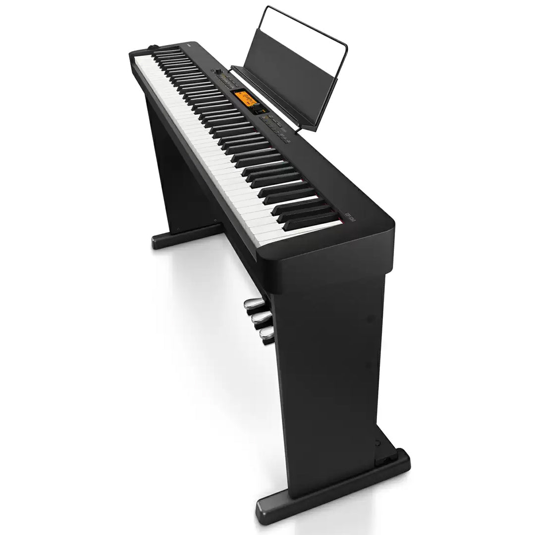 CASIO CDP-S360BK 88-KEYS DIGITAL PIANO with CS470P Stand and Pedal Unit
